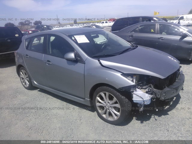 JM1BL1H64A1254529 - 2010 MAZDA 3 S GRAY photo 1