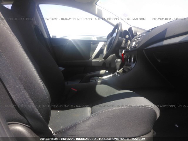 JM1BL1H64A1254529 - 2010 MAZDA 3 S GRAY photo 5