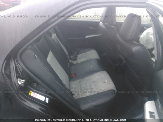 4T1BF1FK3DU265334 - 2013 TOYOTA CAMRY L/SE/LE/XLE 黑色 照片 8