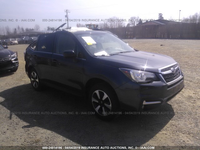 JF2SJARCXHH483536 - 2017 SUBARU FORESTER 2.5I LIMITED BLACK photo 1