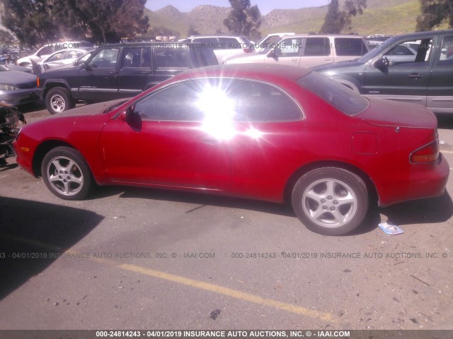 JT2ST07F9R0015967 - 1994 TOYOTA CELICA GT RED photo 3