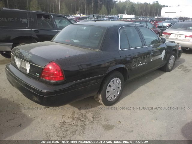 2FABP7BV8AX112477 - 2010 FORD CROWN VICTORIA POLICE INTERCEPTOR BLACK photo 4