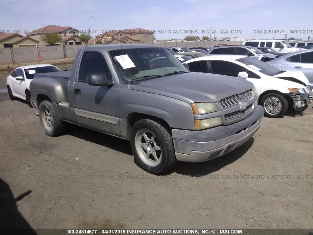 1GCEC14V23Z328612 - 2003 CHEVROLET SILVERADO C1500 TAN photo 1