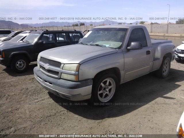 1GCEC14V23Z328612 - 2003 CHEVROLET SILVERADO C1500 TAN photo 2