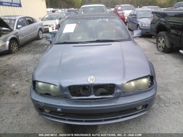 WBABS33401JY57785 - 2001 BMW 325 CI BLUE photo 10