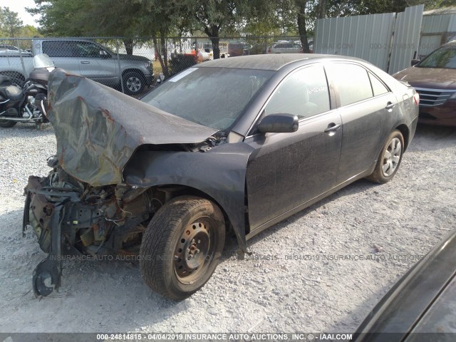 4T1BE46K08U206493 - 2008 TOYOTA CAMRY CE/LE/XLE/SE GRAY photo 2