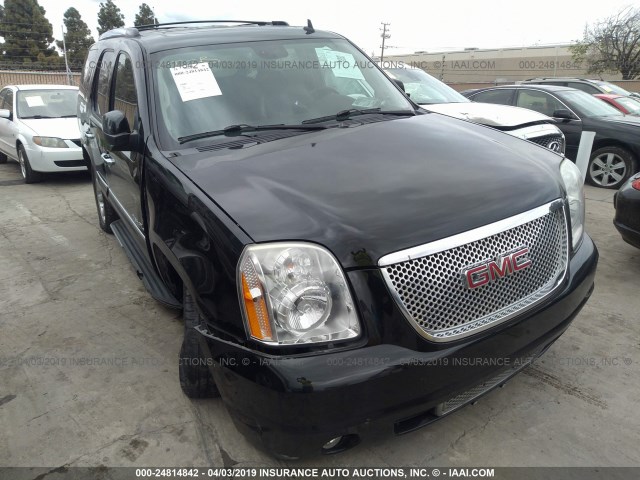 1GKFK63828J183114 - 2008 GMC YUKON DENALI BLACK photo 1