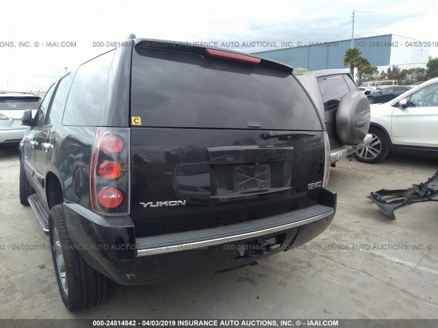 1GKFK63828J183114 - 2008 GMC YUKON DENALI BLACK photo 3