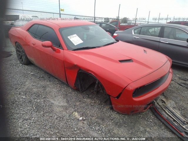 2C3CDZAG1GH145690 - 2016 DODGE CHALLENGER SXT RED photo 1