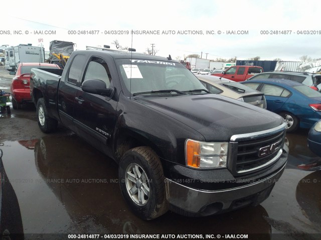 1GTEK19J27Z538593 - 2007 GMC NEW SIERRA K1500 BLACK photo 1