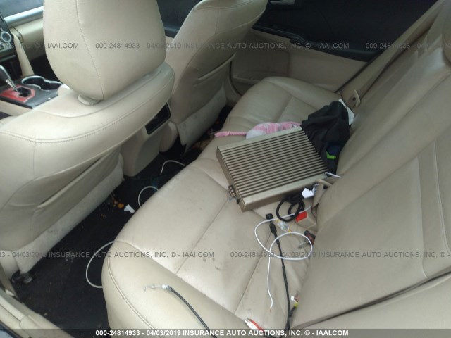 4T1BF1FK3EU731300 - 2014 TOYOTA CAMRY L/SE/LE/XLE 黑色 照片 8