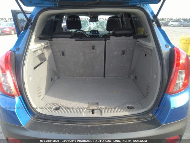 KL4CJASB2EB623236 - 2014 BUICK ENCORE Dark Blue photo 8