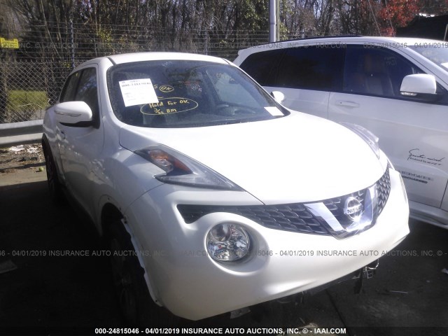 JN8AF5MR5HT704363 - 2017 NISSAN JUKE S/SV/SL/NISMO WHITE photo 1