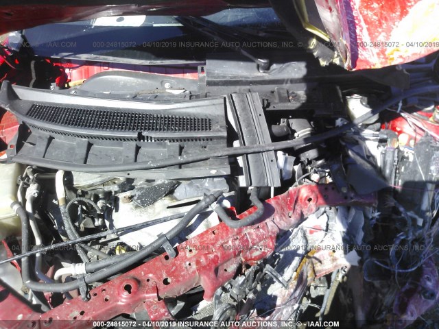 JTKJF5C73FJ003186 - 2015 TOYOTA SCION TC RED photo 10