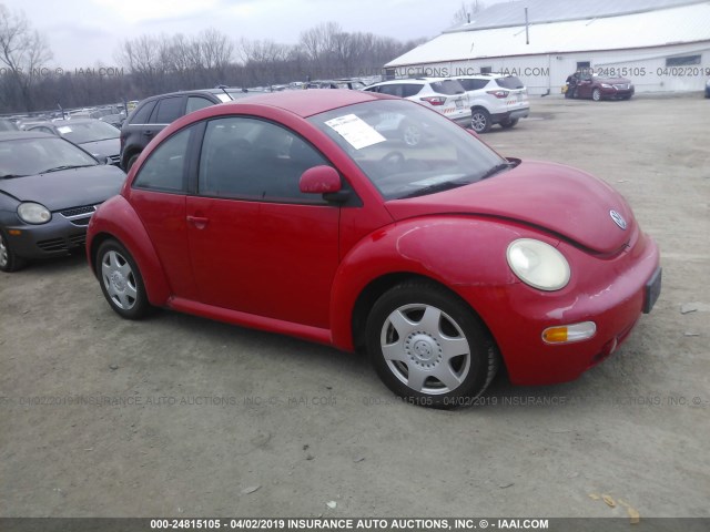 3VWBB61C2WM004116 - 1998 VOLKSWAGEN NEW BEETLE წითელი ფოტო 1