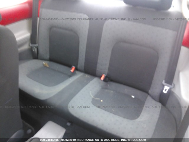 3VWBB61C2WM004116 - 1998 VOLKSWAGEN NEW BEETLE წითელი ფოტო 8