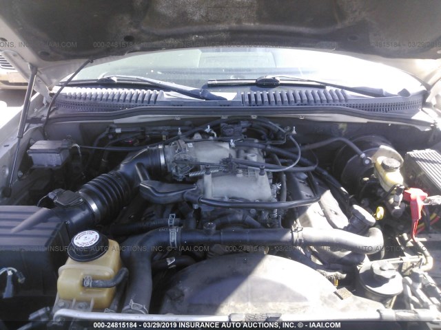 5LMEU68H94ZJ19313 - 2004 LINCOLN AVIATOR 灰色 照片 10