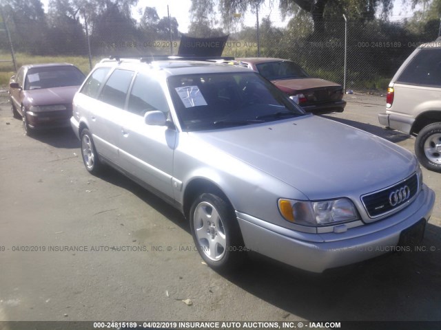 WAUJC84AXVN041921 - 1997 AUDI A6 QUATTRO WAGON SILVER photo 1