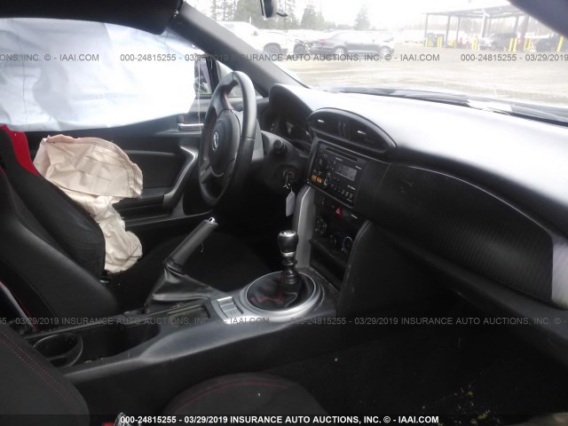 JF1ZNAA12D1727314 - 2013 TOYOTA SCION FR-S BLUE photo 5