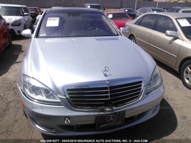 WDDNG86X78A205900 - 2008 MERCEDES-BENZ S 550 4MATIC SILVER photo 6