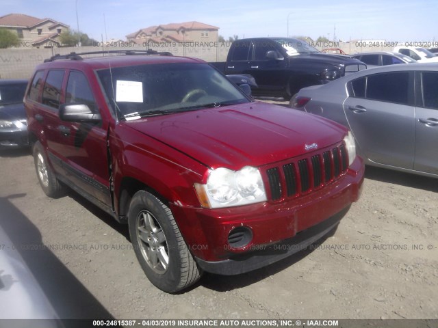 1J4GR48K85C693384 - 2005 JEEP GRAND CHEROKEE LAREDO/COLUMBIA/FREEDOM 红色 照片 1