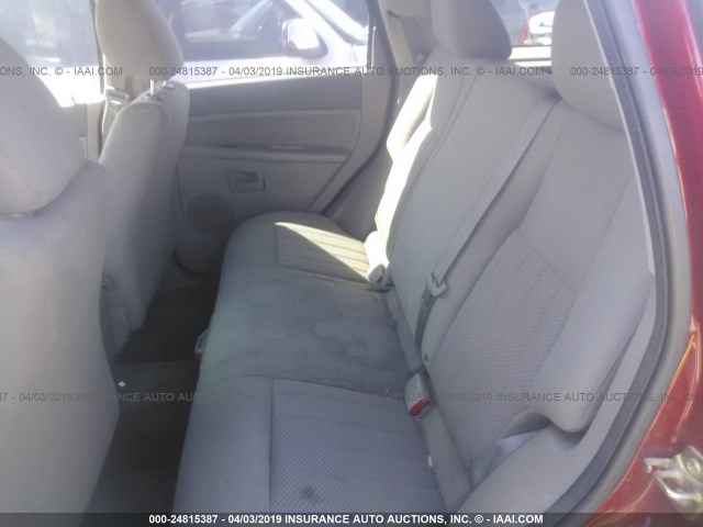 1J4GR48K85C693384 - 2005 JEEP GRAND CHEROKEE LAREDO/COLUMBIA/FREEDOM 红色 照片 8