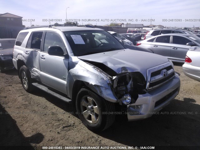 JTEZU14R860076547 - 2006 TOYOTA 4RUNNER SR5/SPORT SILVER photo 1