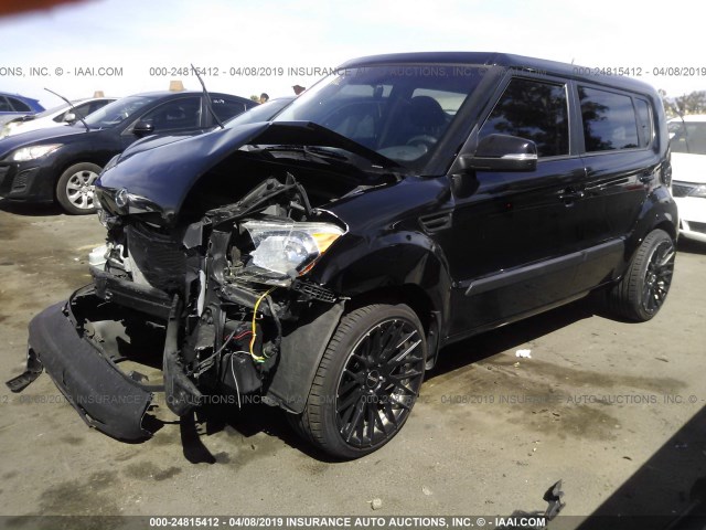 KNDJT2A66D7752924 - 2013 KIA SOUL +/!/SPORT BLACK photo 2