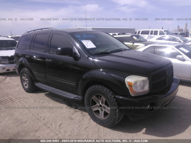 1D4HB58D14F240679 - 2004 DODGE DURANGO LIMITED BLACK photo 1