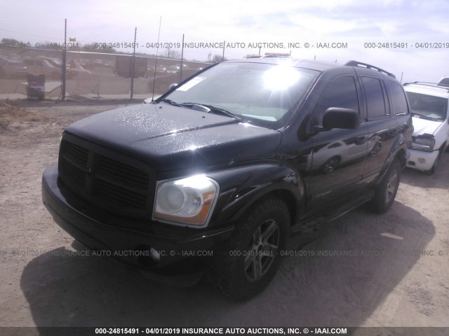 1D4HB58D14F240679 - 2004 DODGE DURANGO LIMITED BLACK photo 2