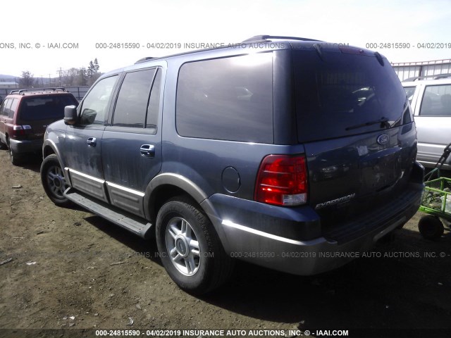 1FMFU18L73LA29190 - 2003 FORD EXPEDITION EDDIE BAUER BLUE photo 3