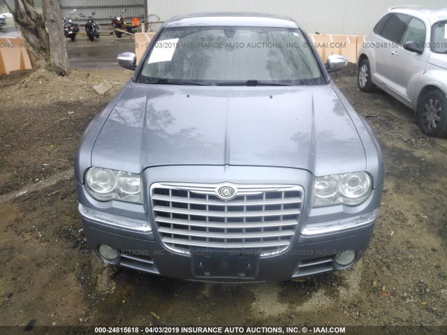 2C3KA63HX6H408914 - 2006 CHRYSLER 300C SILVER photo 6