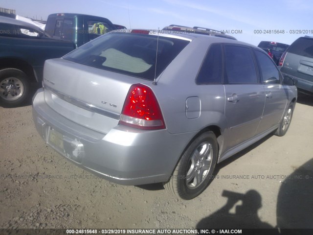 1G1ZU64844F184045 - 2004 CHEVROLET MALIBU MAXX LT SILVER photo 4