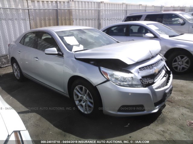 1G11D5SR2DF346127 - 2013 CHEVROLET MALIBU 1LT 银色 照片 1