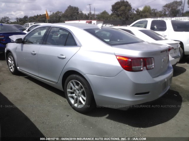 1G11D5SR2DF346127 - 2013 CHEVROLET MALIBU 1LT 银色 照片 3