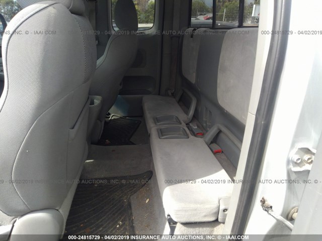 5TETU62N86Z218483 - 2006 TOYOTA TACOMA PRERUNNER ACCESS CAB SILVER photo 8