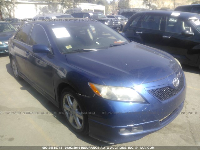 4T1BE46K97U037640 - 2007 TOYOTA CAMRY NEW GENERAT CE/LE/XLE/SE BLUE photo 1