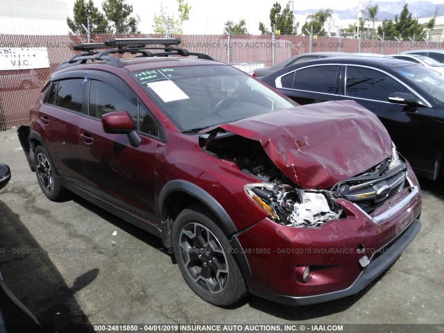 JF2GPACC3D1856674 - 2013 SUBARU XV CROSSTREK 2.0 PREMIUM MAROON photo 1