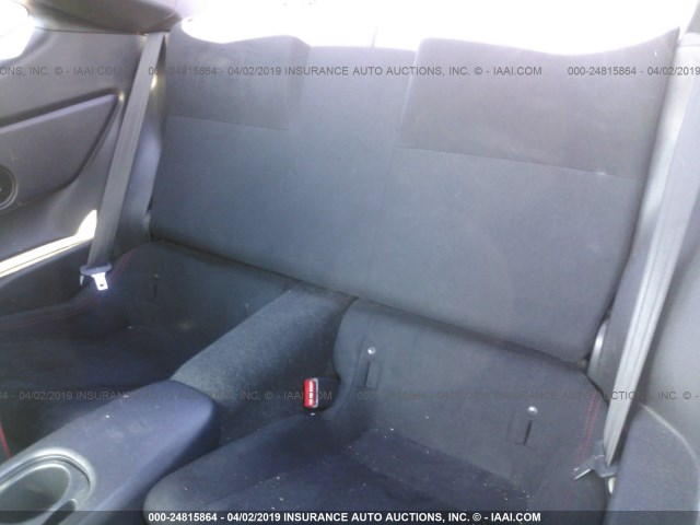 JF1ZNAA16E8710251 - 2014 TOYOTA SCION FR-S RED photo 8