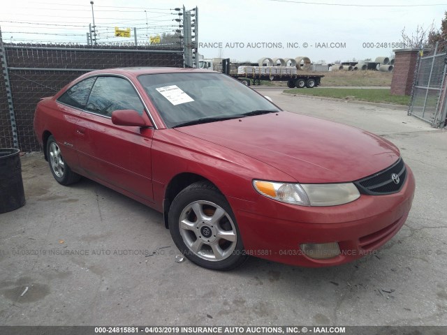 2T1CF22P6XC103229 - 1999 TOYOTA CAMRY SOLARA SE/SLE RED photo 1