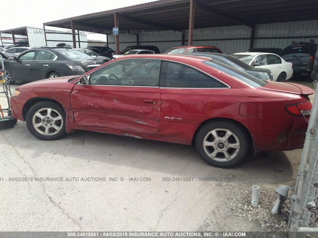 2T1CF22P6XC103229 - 1999 TOYOTA CAMRY SOLARA SE/SLE RED photo 3