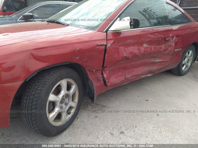 2T1CF22P6XC103229 - 1999 TOYOTA CAMRY SOLARA SE/SLE RED photo 6