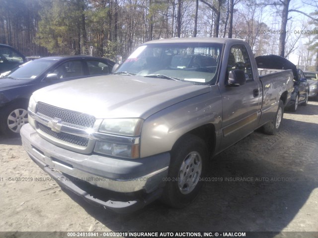 1GCEC14V63Z252683 - 2003 CHEVROLET SILVERADO C1500 Champagne photo 2