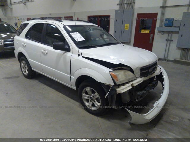 KNDJD733065535980 - 2006 KIA SORENTO EX/LX WHITE photo 1