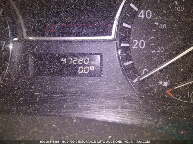 5N1AR2MN7FC620617 - 2015 NISSAN PATHFINDER S/SV/SL/PLATINUM GRAY photo 7