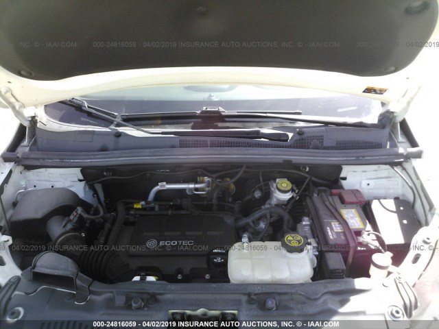 KL4CJFSB1FB213865 - 2015 BUICK ENCORE CONVENIENCE 白色 照片 10