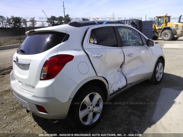 KL4CJFSB1FB213865 - 2015 BUICK ENCORE CONVENIENCE 白色 照片 4