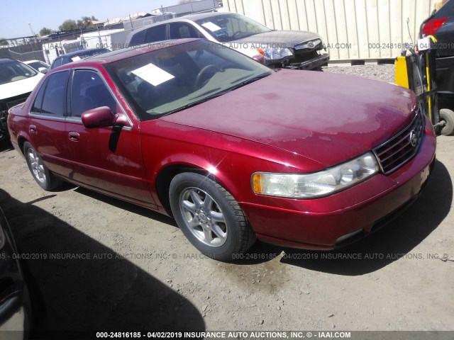 1G6KY5492WU923401 - 1998 CADILLAC SEVILLE STS RED photo 1
