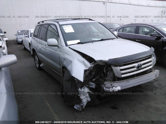 JTEEP21A550114499 - 2005 TOYOTA HIGHLANDER LIMITED SILVER photo 1