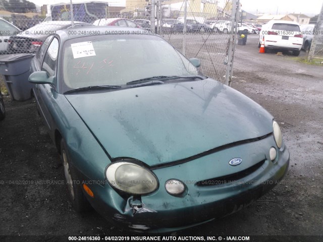 1FALP52UXVG301515 - 1997 FORD TAURUS GL GREEN photo 1